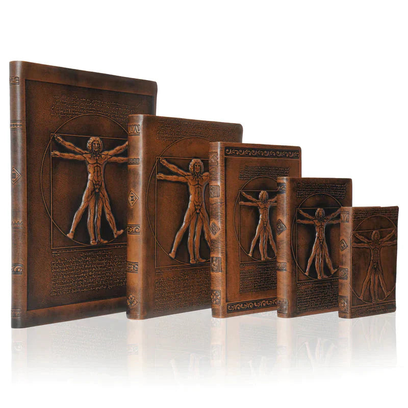 Diari in cuoio classico rinascimentale