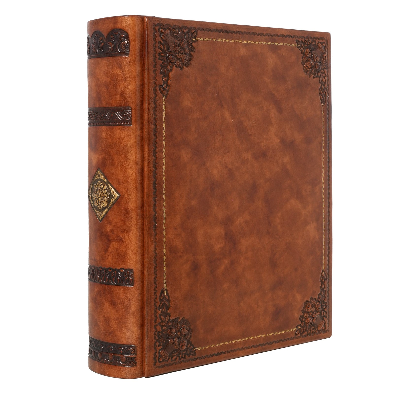 album in pelle 4 angoli