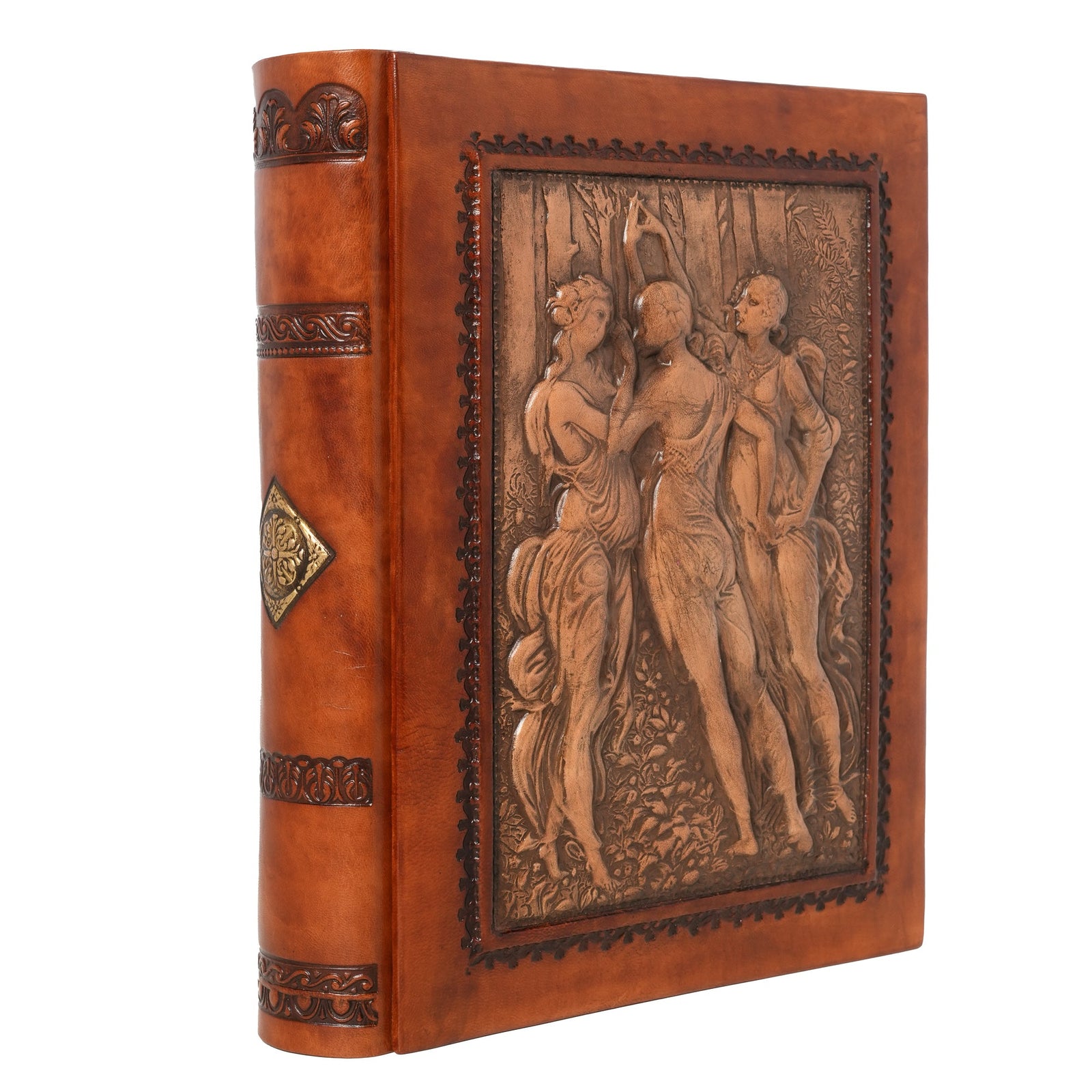 album in pelle tre grazie