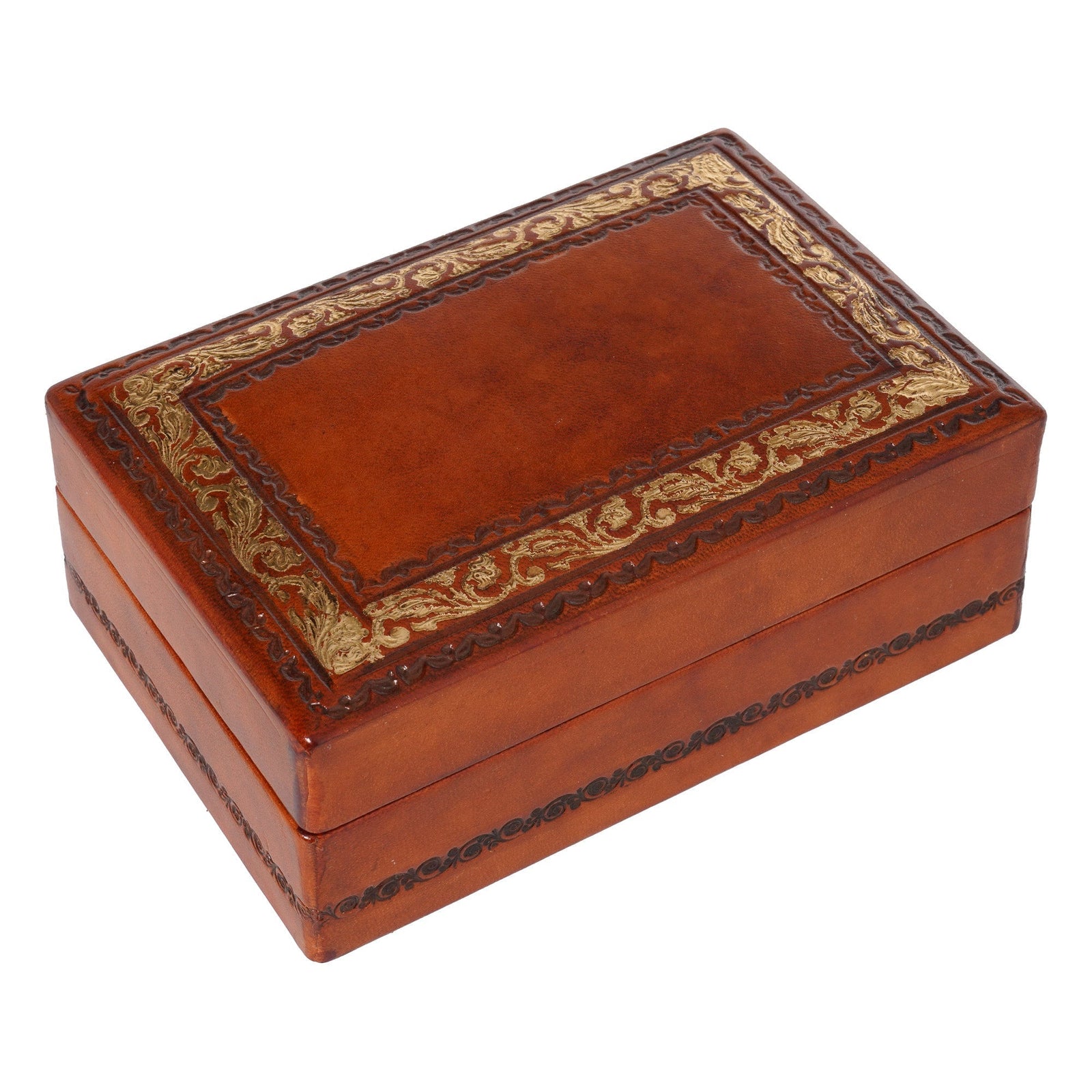 Portagioie 10x15 rota barocca oro