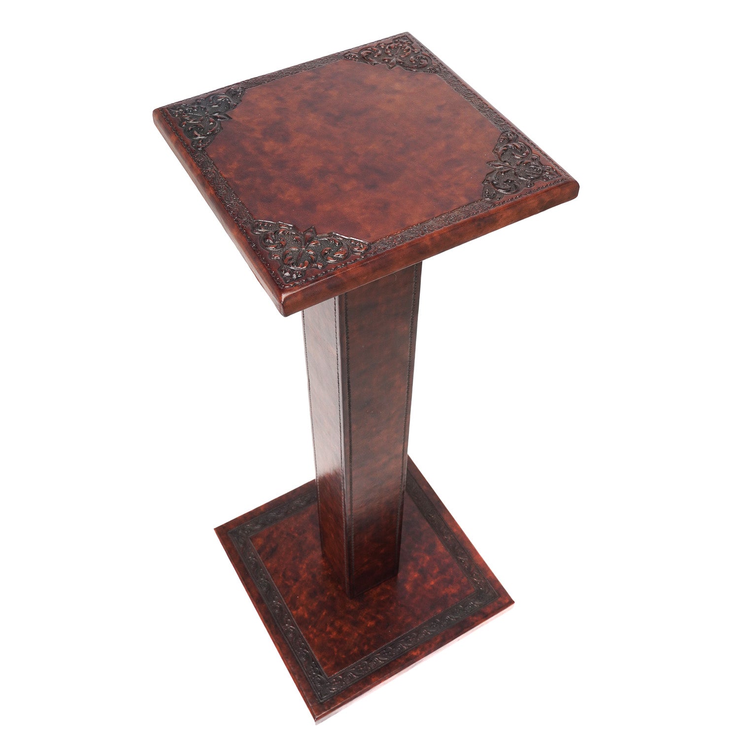 piedistallo 4 angoli barocchi