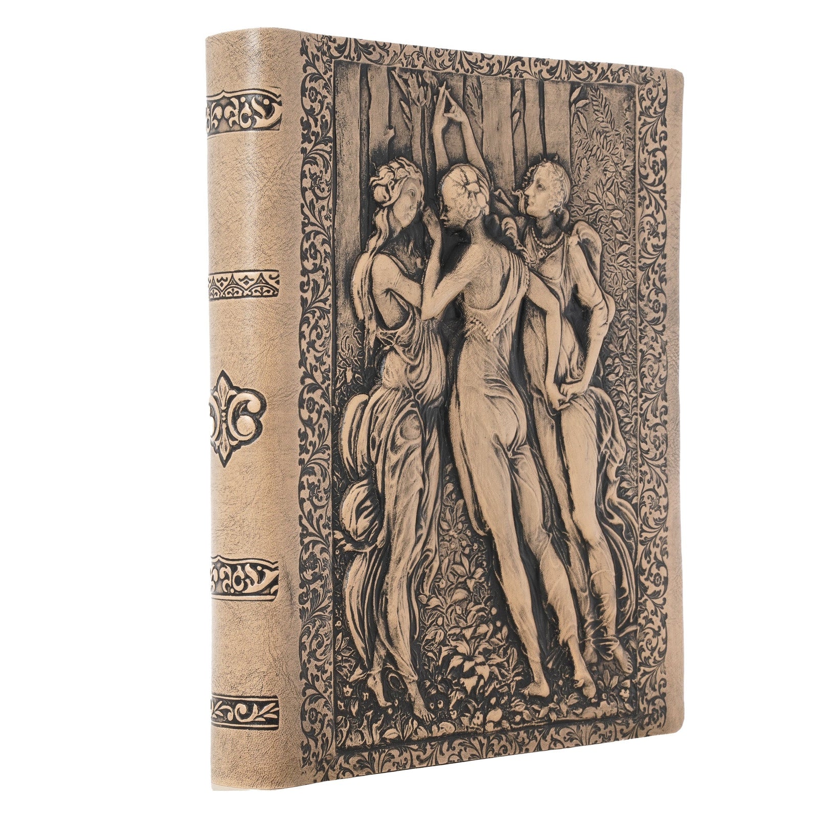 album in cuoio tre grazie