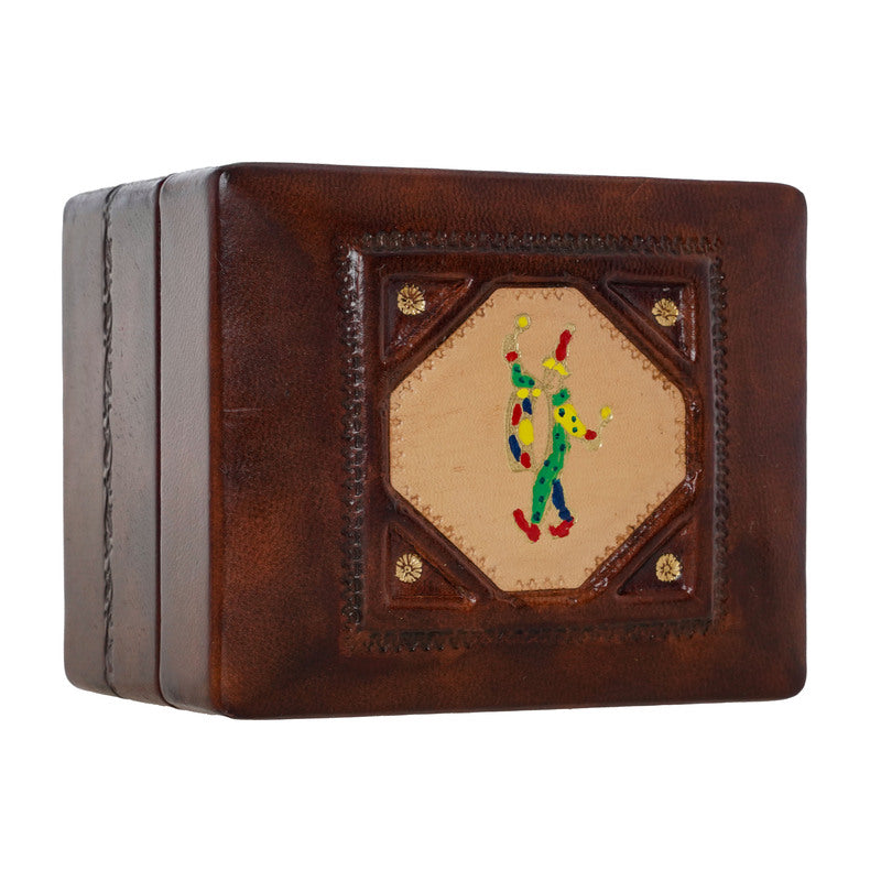 Scatola Da Gioco 3 Mazzi Verticali Intarsio